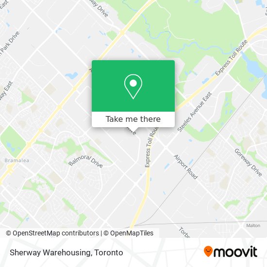 Sherway Warehousing map