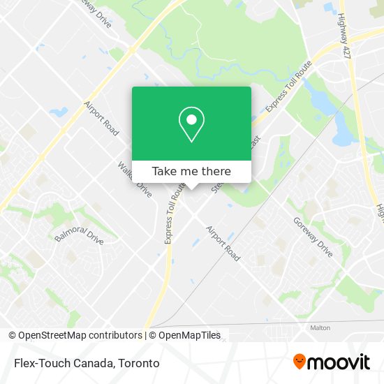 Flex-Touch Canada map