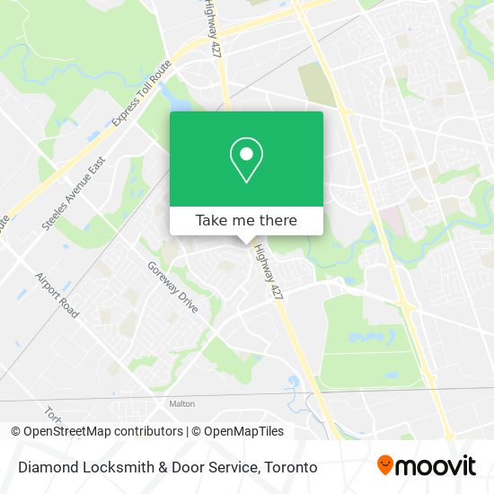 Diamond Locksmith & Door Service map