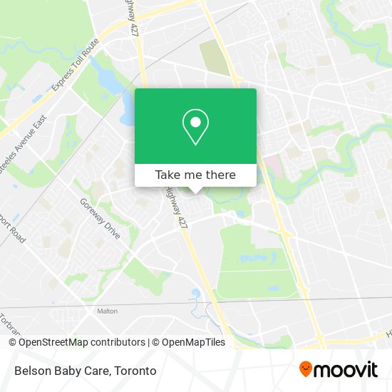 Belson Baby Care map