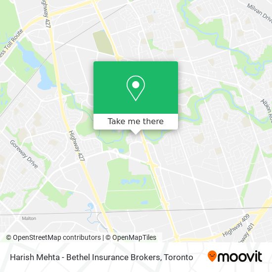 Harish Mehta - Bethel Insurance Brokers map