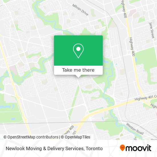 Newlook Moving & Delivery Services plan