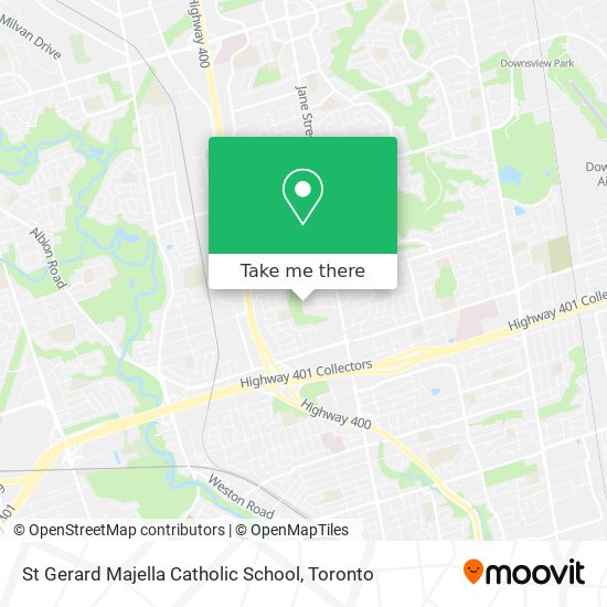 St Gerard Majella Catholic School map