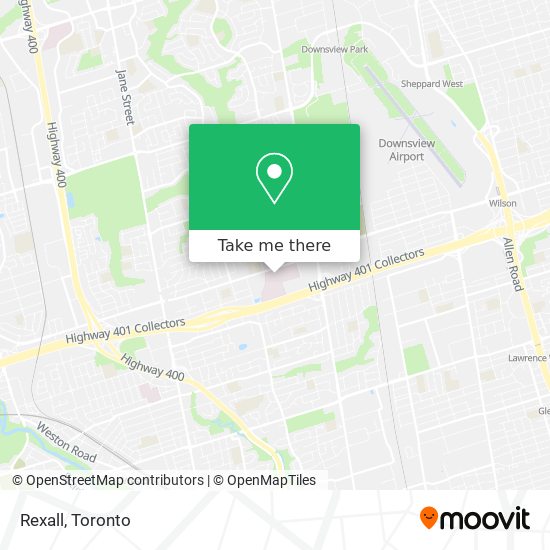 Rexall map