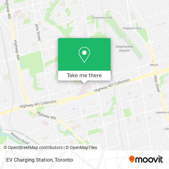 EV Charging Station map