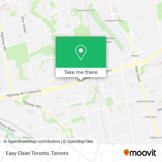 Easy Clean Toronto plan