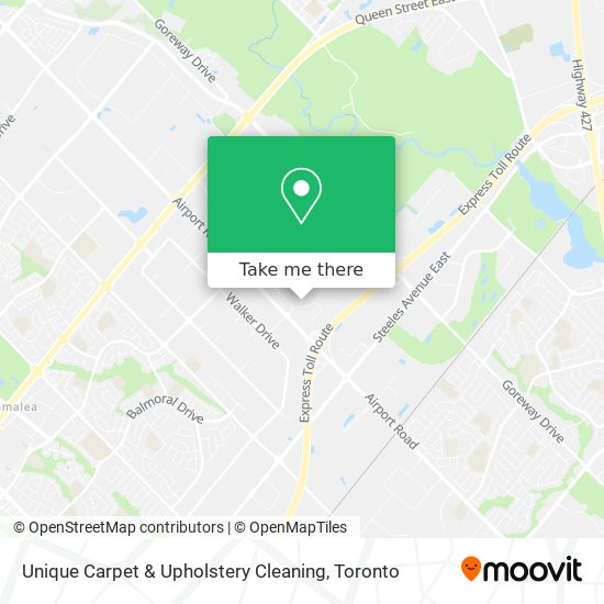Unique Carpet & Upholstery Cleaning map