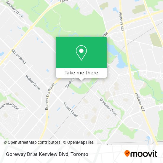 Goreway Dr at Kenview Blvd plan