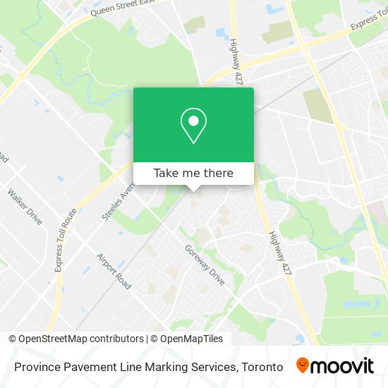 Province Pavement Line Marking Services map