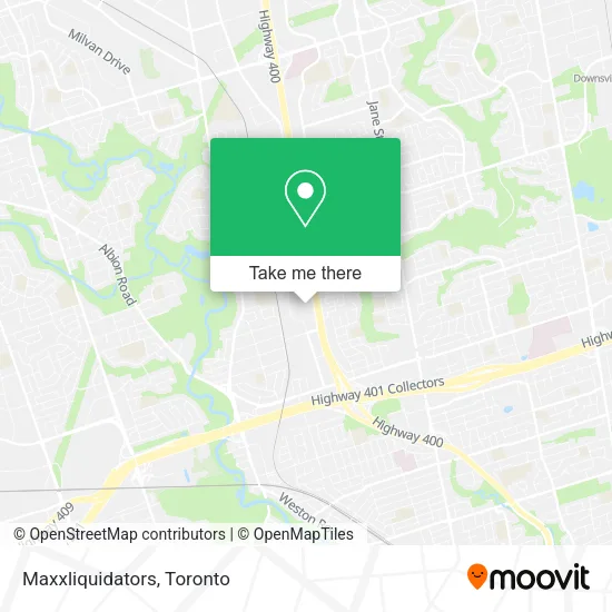 Maxxliquidators map