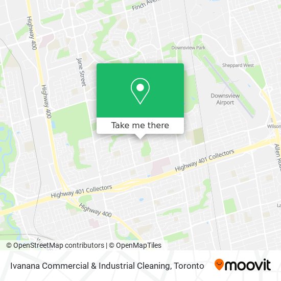 Ivanana Commercial & Industrial Cleaning map