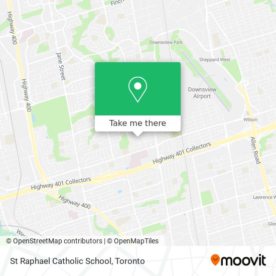 St Raphael Catholic School map