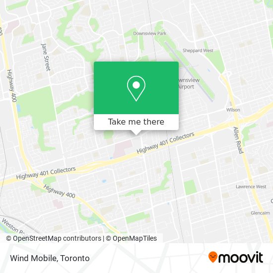 Wind Mobile map