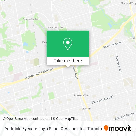 Yorkdale Eyecare-Layla Sabet & Associates plan