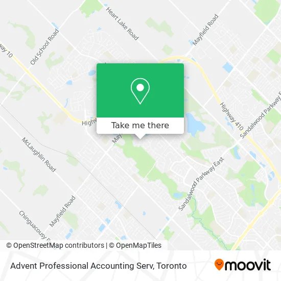 Advent Professional Accounting Serv map