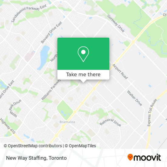 New Way Staffing map