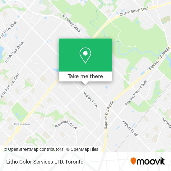 Litho Color Services LTD map