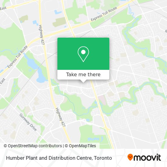 Humber Plant and Distribution Centre plan