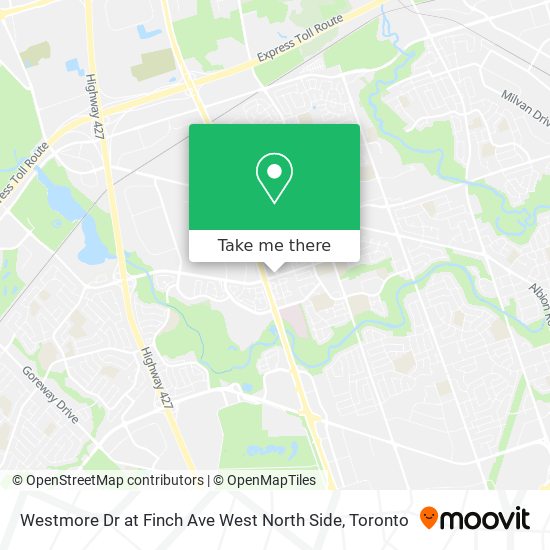 Westmore Dr at Finch Ave West North Side plan