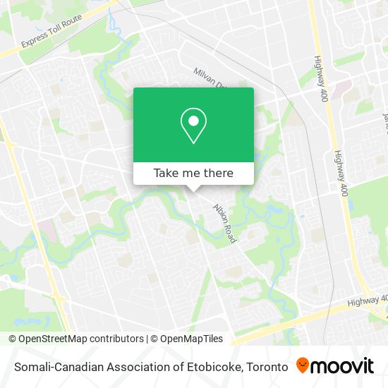 Somali-Canadian Association of Etobicoke plan