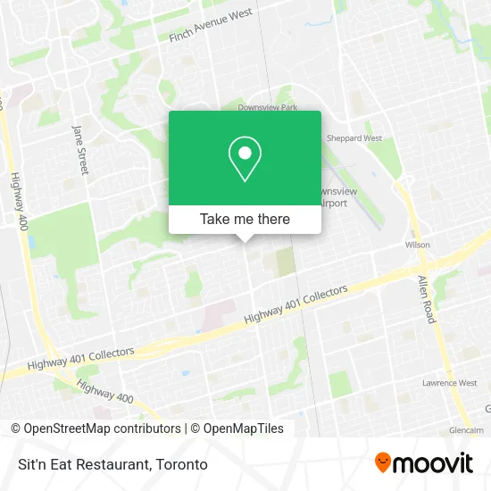 Sit'n Eat Restaurant map