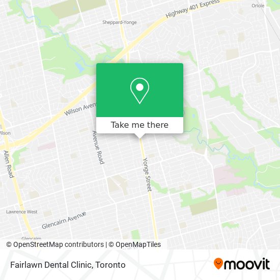 Fairlawn Dental Clinic map