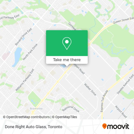 Done Right Auto Glass map