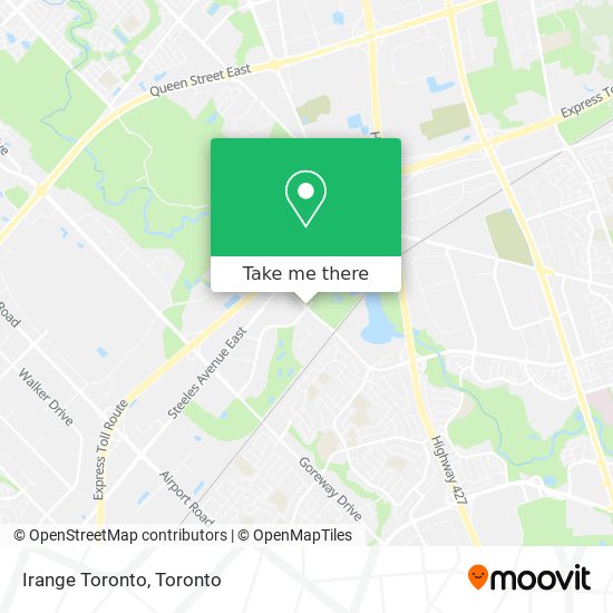 Irange Toronto plan