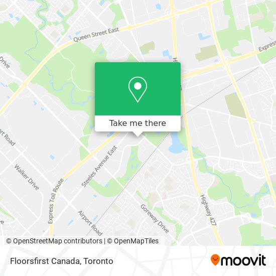 Floorsfirst Canada map