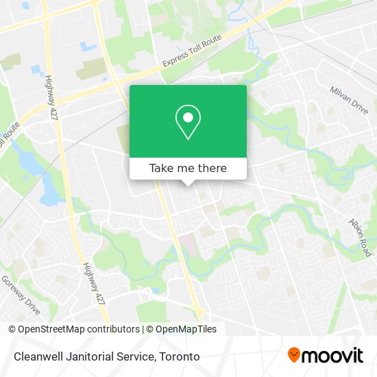 Cleanwell Janitorial Service map