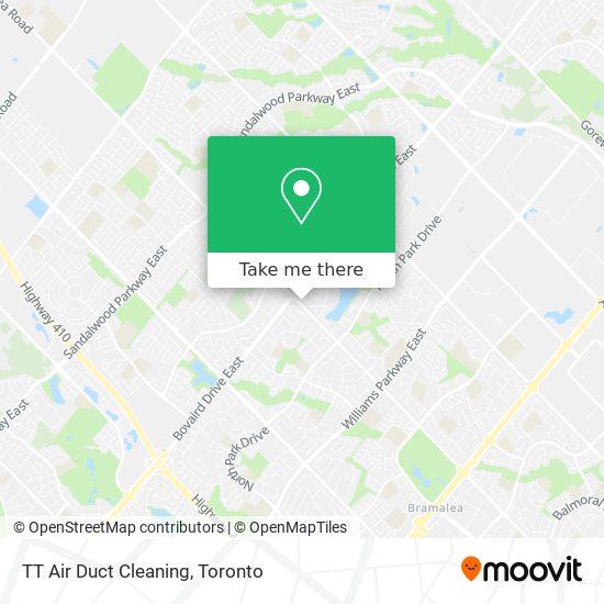 TT Air Duct Cleaning map