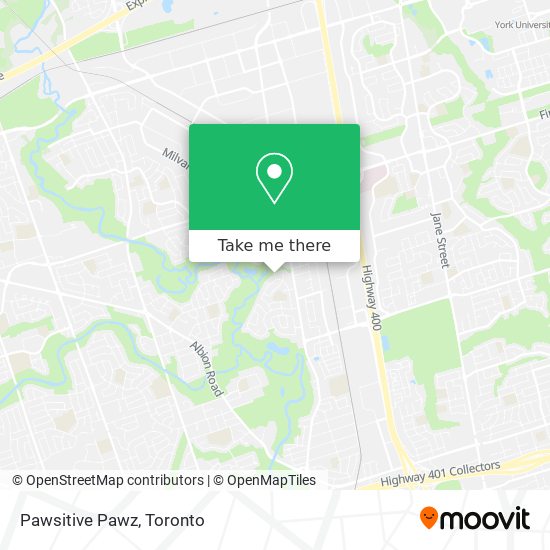 Pawsitive Pawz map