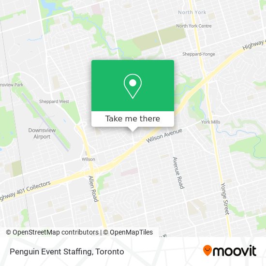 Penguin Event Staffing map