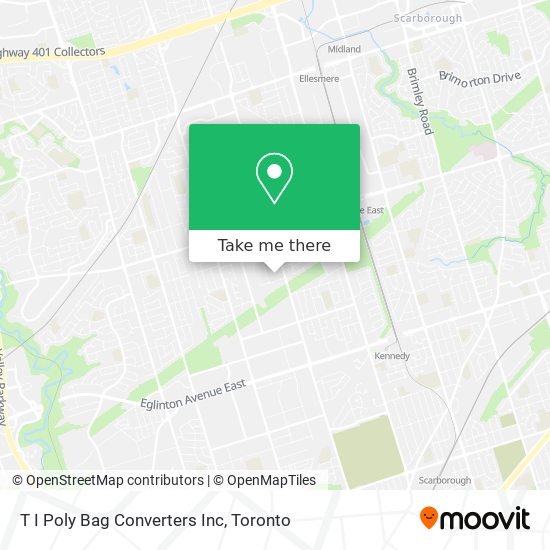 T I Poly Bag Converters Inc map