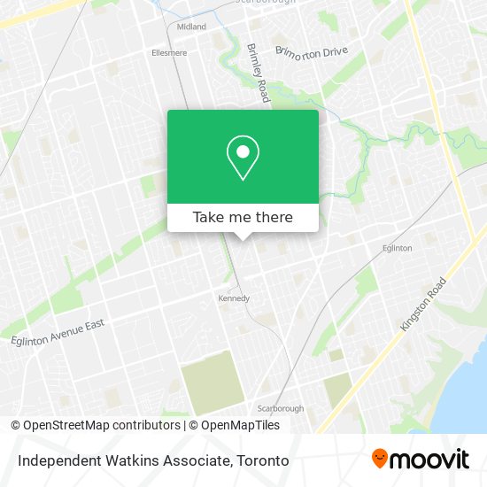 Independent Watkins Associate map