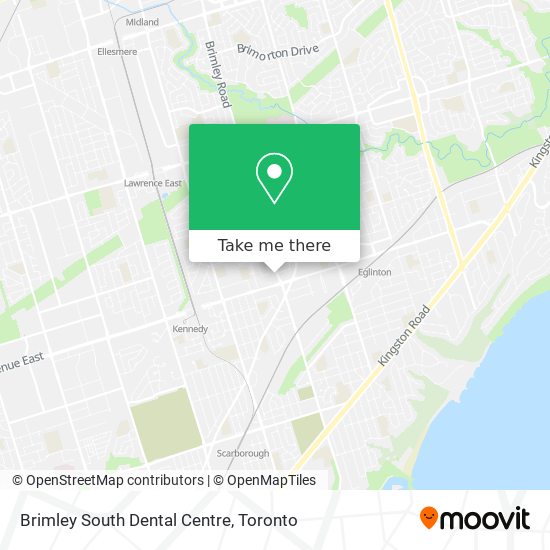 Brimley South Dental Centre map