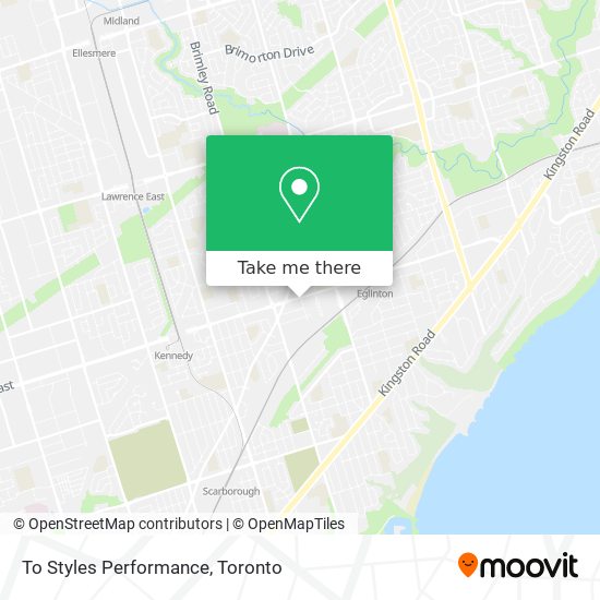 To Styles Performance map