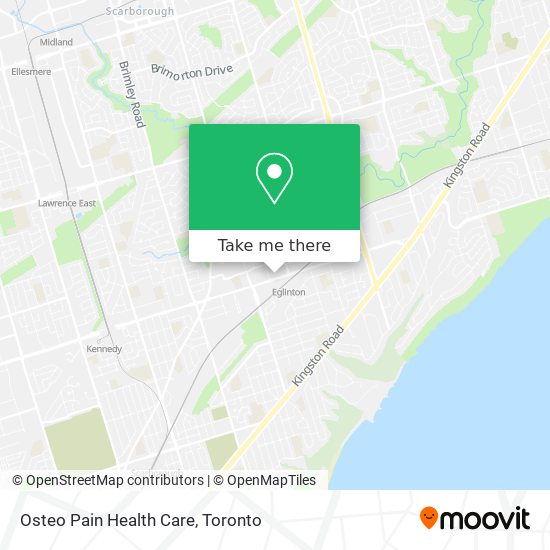 Osteo Pain Health Care map