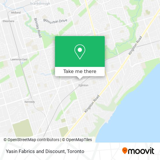 Yasin Fabrics and Discount map