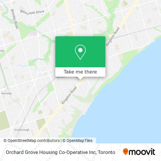 Orchard Grove Housing Co-Operative Inc map
