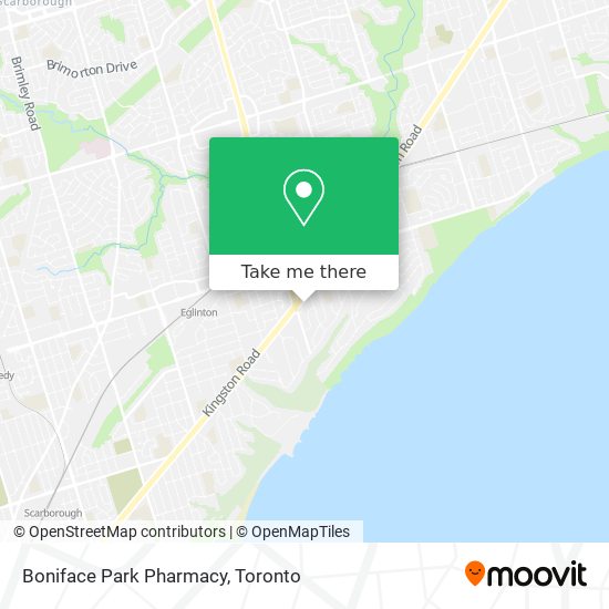 Boniface Park Pharmacy map
