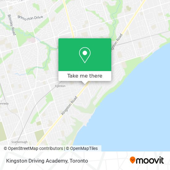 Kingston Driving Academy map