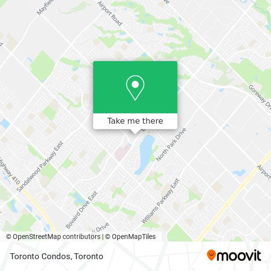 Toronto Condos map