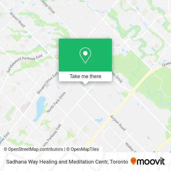 Sadhana Way Healing and Meditation Centr map