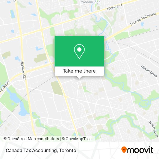 Canada Tax Accounting map