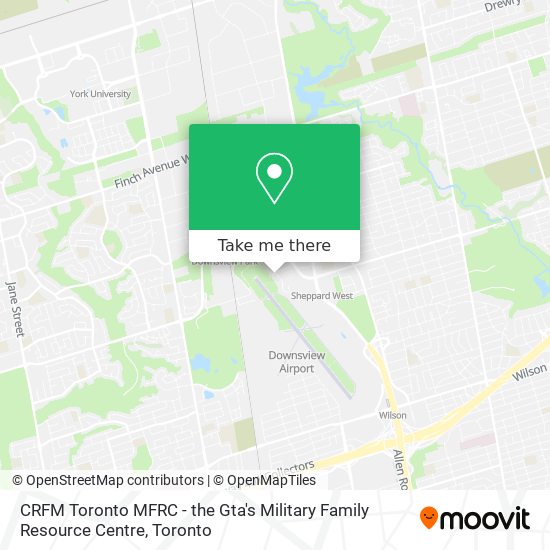 CRFM Toronto MFRC - the Gta's Military Family Resource Centre plan