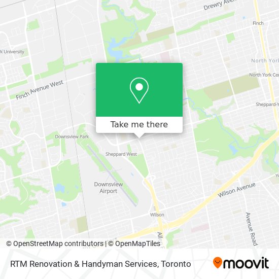 RTM Renovation & Handyman Services map