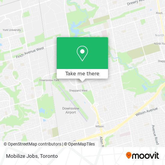 Mobilize Jobs map