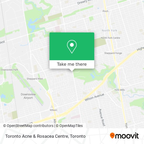 Toronto Acne & Rosacea Centre plan