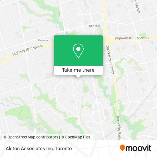 Alston Associates Inc map